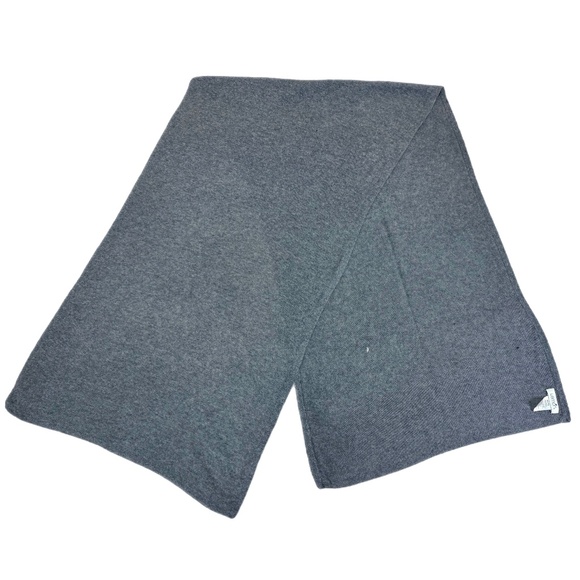 Lemon Oversized Wool–Cashmere Wrap – Heather Grey Shawl - Picture 4 of 10